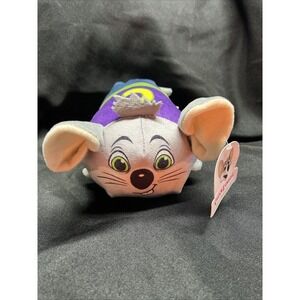 Chuck E Cheese Plush Stuffed Animal Toy Mouse Restaurant Mascot 7" With‎ Tags